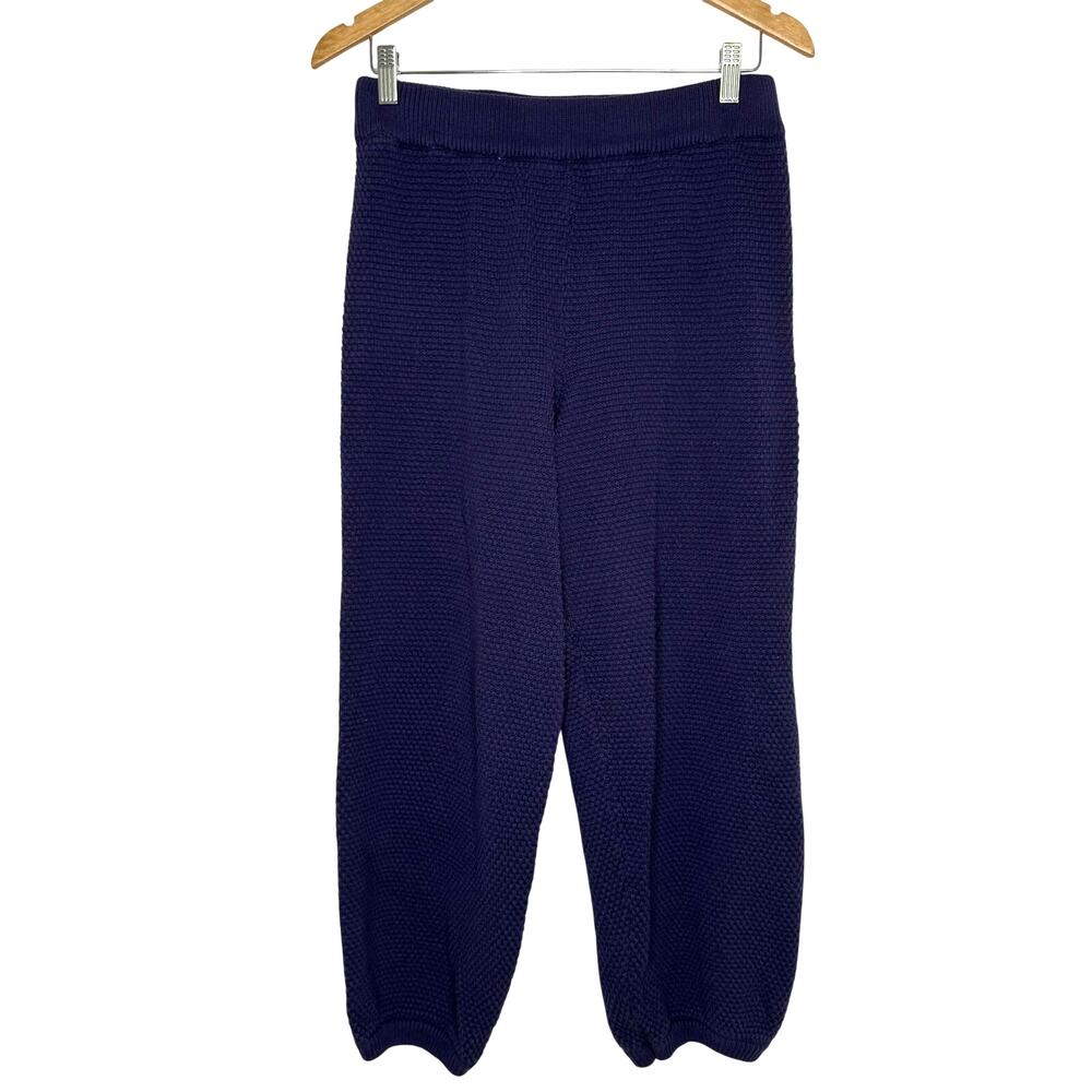 Free People FP Beach Freya Baggy Barrel Leg Waffle Knit Pants size Small